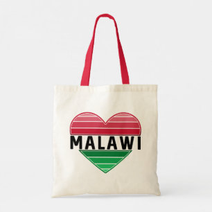 Ich Liebe Malawi, Malawian Herz Tragetasche