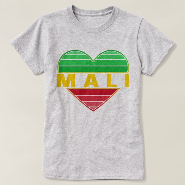 Ich Liebe Mali, Mali T-Shirt (Design vorne)