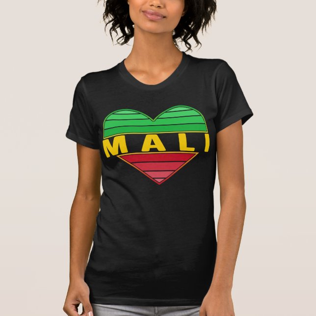 Ich Liebe Mali, Mali T-Shirt (Vorderseite)