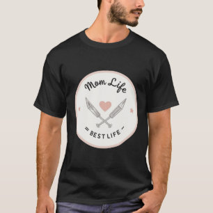 Ich liebe Mama Blumenkranz T-Shirt