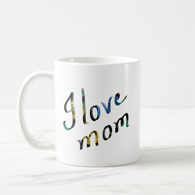 Ich Liebe Mama Kaffeetasse (Links)