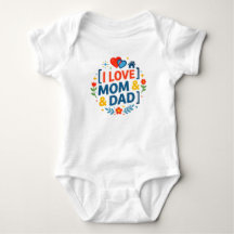 Ich liebe Mama & Papa (Schwangerschaft Geschenk fü