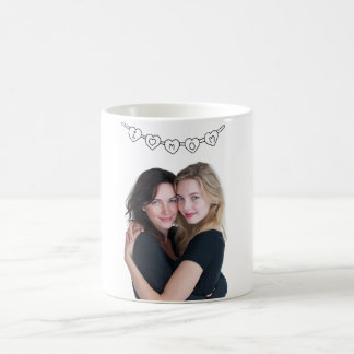Ich liebe Mama | Personalisierter Muttertags-Gesch Kaffeetasse