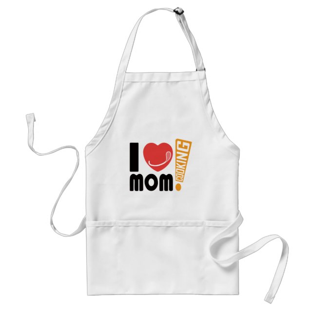 ich liebe mama schürze (Vorne)