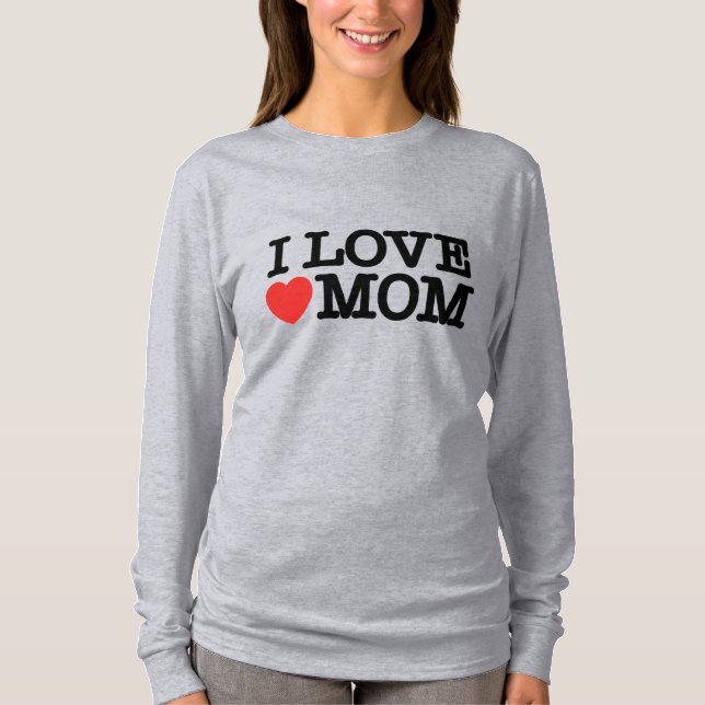 Ich Liebe Mama T-Shirt (Vorderseite)