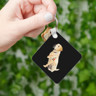 Ich liebe Mama Tätowierter Labrador Hundebesitzer Schlüsselanhänger