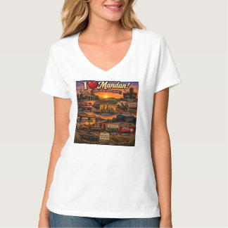 ICH LIEBE Mandan Sunset T-Shirt