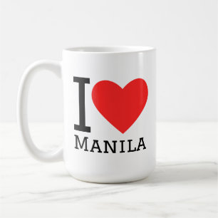 Ich liebe Manila Kaffeetasse