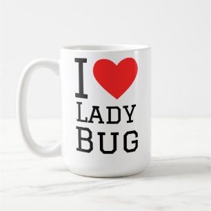 Ich liebe Marienkäfer Kaffeetasse