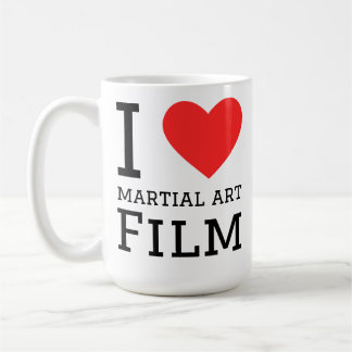 Ich liebe Martial-Arts-Filme Kaffeetasse