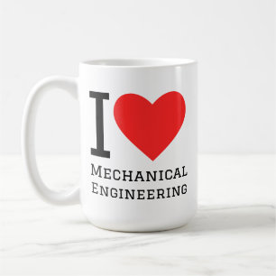 Ich liebe Maschinenbau Kaffeetasse