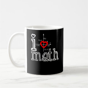Ich Liebe Mathematik Ich habe Mathematik Kaffeetasse