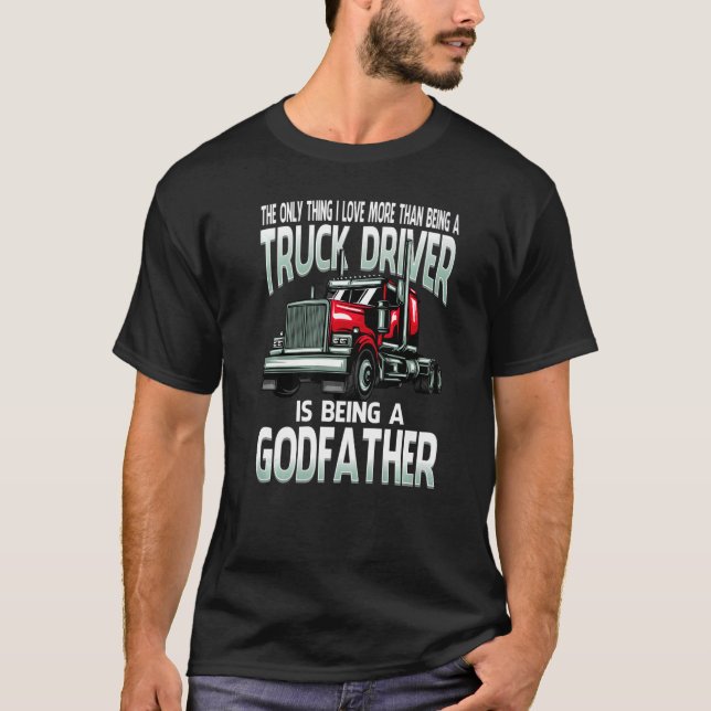 Ich Liebe mehr als ein LKW-Fahrer ist ein G T-Shirt (Vorderseite)