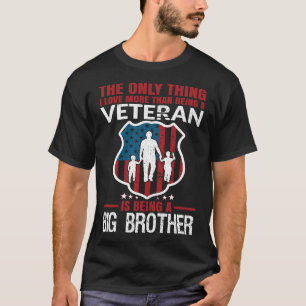 Ich Liebe mehr als Veteran zu sein, ist eine große T-Shirt