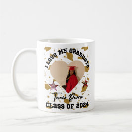 Ich Liebe mein Abitur 2024 Herz Kaffeetasse