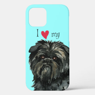 Ich Liebe mein Affenpinscher Case-Mate iPhone Hülle