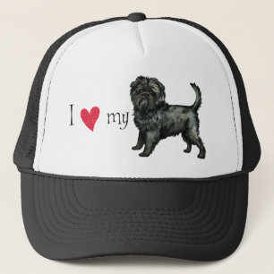 Ich Liebe mein Affenpinscher Truckerkappe