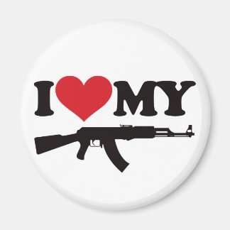 Ich Liebe mein AK47 Magnet