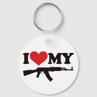 Ich Liebe mein AK47 Schlüsselanhänger