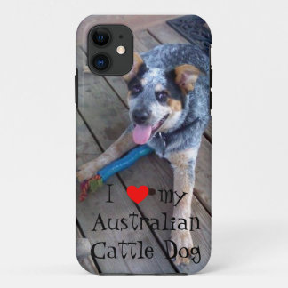 "Ich Liebe mein australisches Vieh verfolge" Case-Mate iPhone Hülle