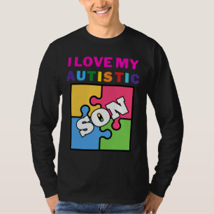 Ich Liebe mein Autismus-Bewusstsein T-Shirt