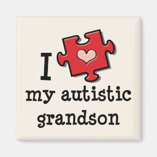 Ich Liebe mein Autistischer Großmutter Magnet