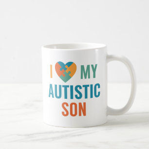 Ich Liebe mein Autistischer Sohn Kaffeetasse