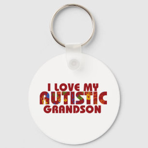 Ich Liebe mein Autistisches Grandson Schlüsselanhänger