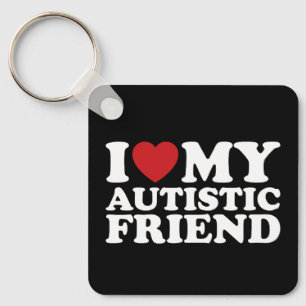 Ich Liebe mein Autistisches Herz Schlüsselanhänger