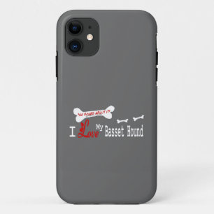 Ich Liebe mein Basset Hound Case-Mate iPhone Hülle