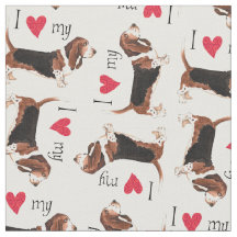 Ich Liebe mein Basset Hound