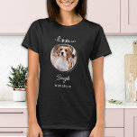 Ich Liebe mein Beagle Custom Niedlich Pet Hund Fot T-Shirt<br><div class="desc">Nimm deine beste Freundin mit, wo immer du hingehst mit diesem Beagle Haustier Foto Liebhaber Shirt! Ein Muss für jeden Hundefreund, Hundemama und Hundedad! Ein Spaß I Liebe My Dog, dieses Shirt Zitat "I Liebe My Beagle" kann personalisiert sein, Ihre Lieblingshunde Rasse... Personalisieren Sie mit dem Foto und dem Namen...</div>
