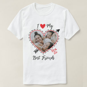 Ich Liebe mein "Beste Freunde"-Hemd, Custom-Hemd T-Shirt