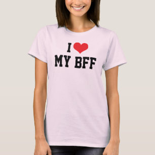 Ich liebe mein besten Freund für immer BFF T-Shirt