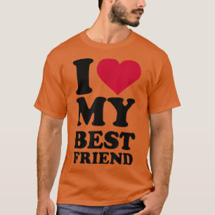 Ich Liebe mein bester Freund T-Shirt