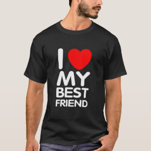 Ich Liebe mein bester Freund T-Shirt