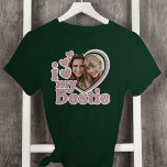 Ich Liebe mein Bestie Herz Foto rot Rosa T-Shirt<br><div class="desc">Sie suchen ein niedliches Geschenk für Ihre Geschenke? Dieses lustige Herzdesign kann mit einem beliebten Foto personalisiert werden.</div>