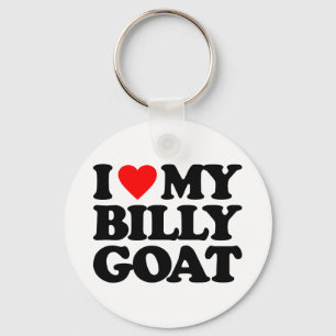 ICH LIEBE MEIN BILLY GOAT SCHLÜSSELANHÄNGER