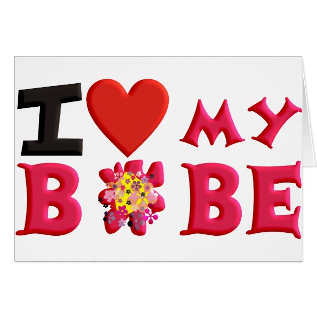 Ich Liebe mein Bobe (Vorderseite (Horizontal))