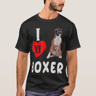 Ich Liebe mein Boer Dog Pet Lover Mama Vater Bekle T-Shirt