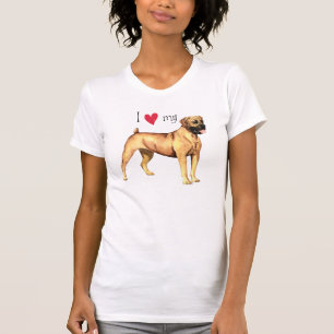 Ich Liebe mein Boerboel T-Shirt
