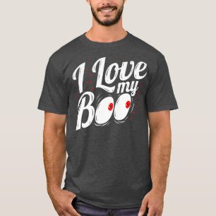 Ich Liebe mein Bookostüm zu Halloween T-Shirt