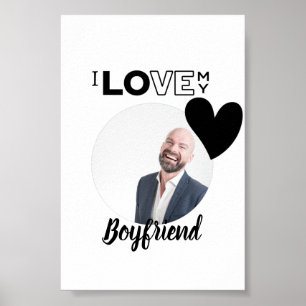 Ich Liebe mein BOYFRIEND Ehemann VATER Großvater B Poster
