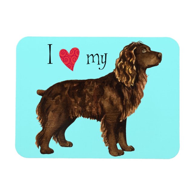 Ich Liebe mein Boykin Spaniel Magnet (Horizontal)