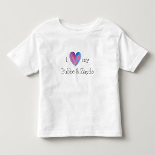 Ich Liebe Mein Bubbe und Zayde T - Shirt