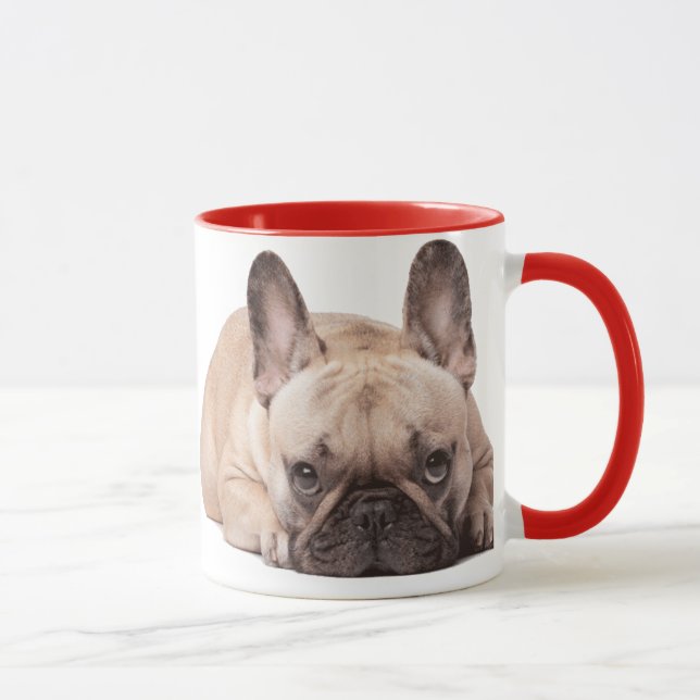 Ich Liebe mein Bulldog Tasse (Rechts)