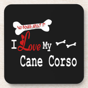 Ich Liebe mein Cane Corso Getränkeuntersetzer