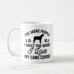 Ich Liebe mein Cane Corso Kaffeetasse