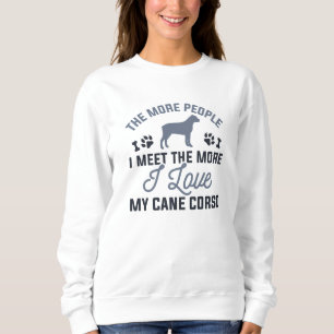 Ich Liebe mein Cane Corso Sweatshirt