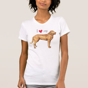 Ich Liebe mein Chesapeake Bay Retriever T-Shirt